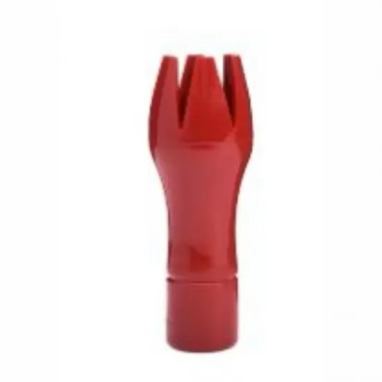 Bico de Decoração Tulipa Vermelho para Sifão Gourmet Whip, Thermo Whip, Cream Profi e Creative Whip