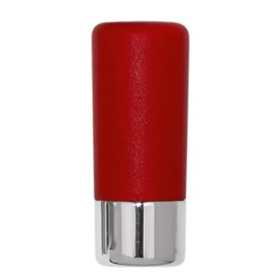 Porta Cápsula - inox c/ vermelho